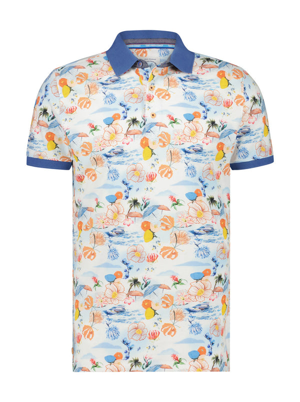 Fish Named Fred Tropical Set Polo