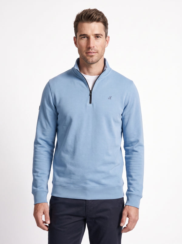 Salt & Lime Coast 1/4 Zip Sweat