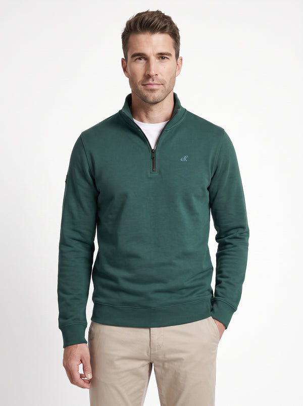 Salt & Lime Coast 1/4 Zip Sweat