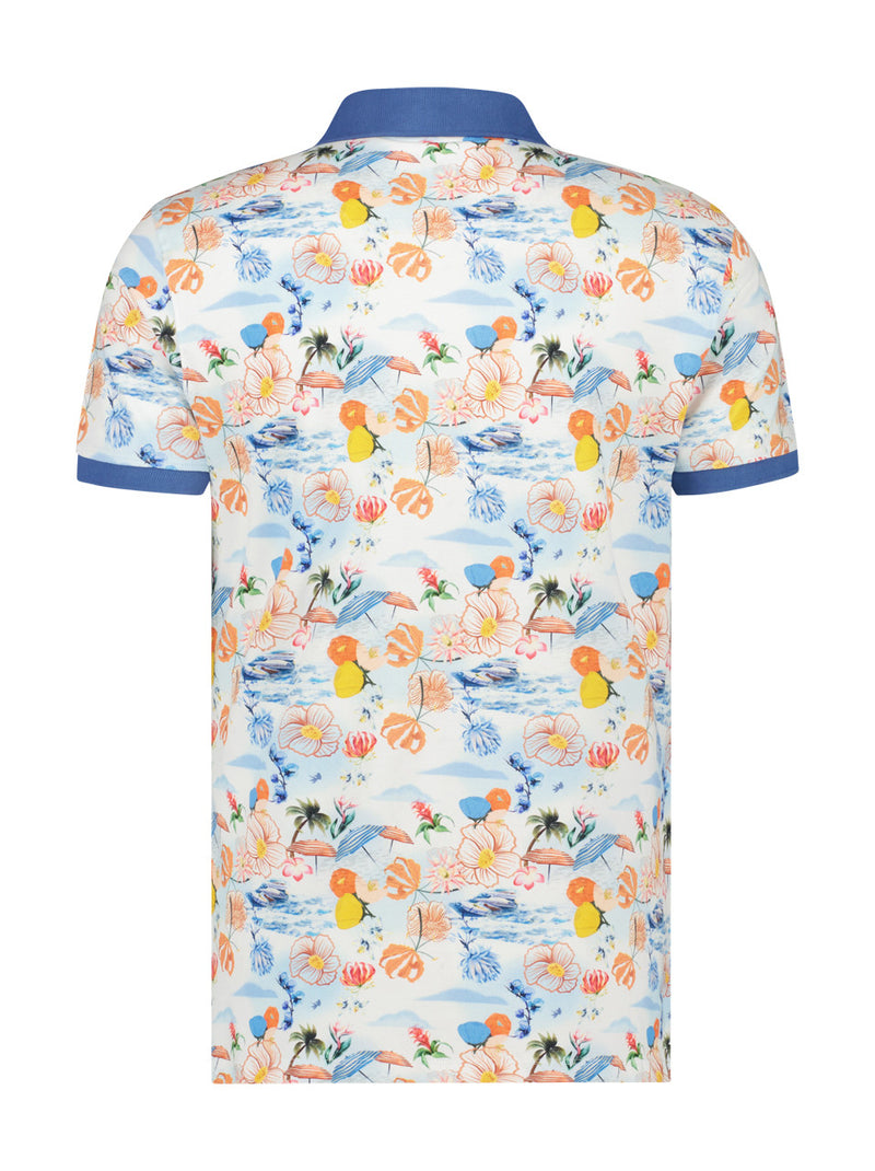 Fish Named Fred Tropical Set Polo