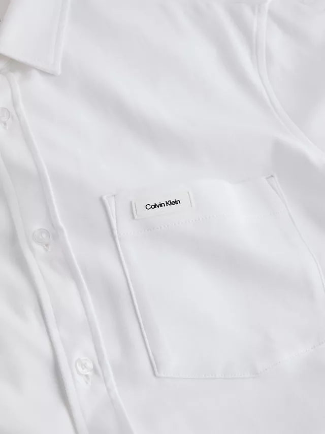 Calvin Klein Smooth Pocket Slim Fit Shirt