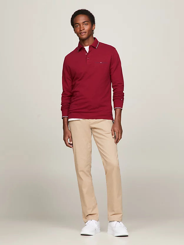 Tommy Hilfiger Tipped Place L/S Slim Polo