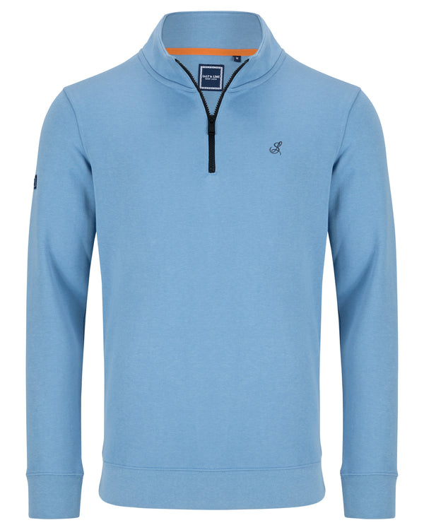 Salt & Lime Coast 1/4 Zip Sweat