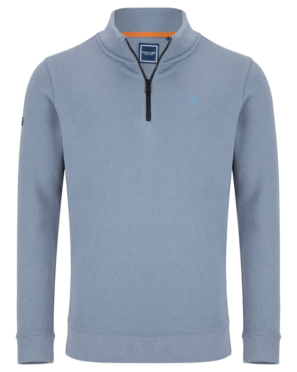 Salt & Lime Coast 1/4 Zip Sweat
