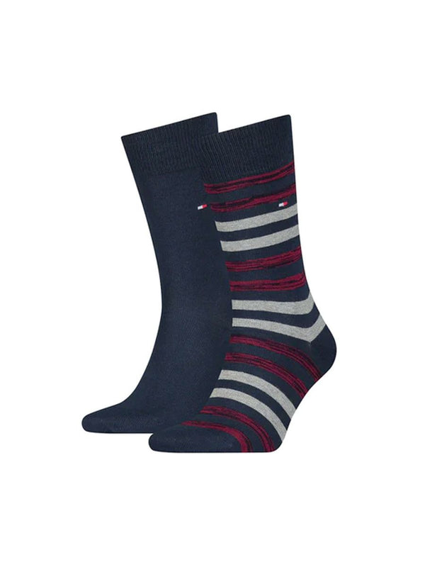 Tommy Hilfiger 2P Duo Stripe Socks