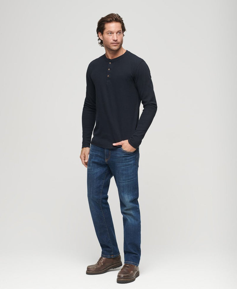 Superdry Waffle L/S Henley
