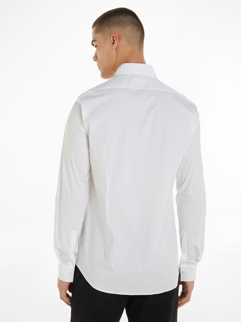 Calvin Klein Fluid Print Slim Shirt