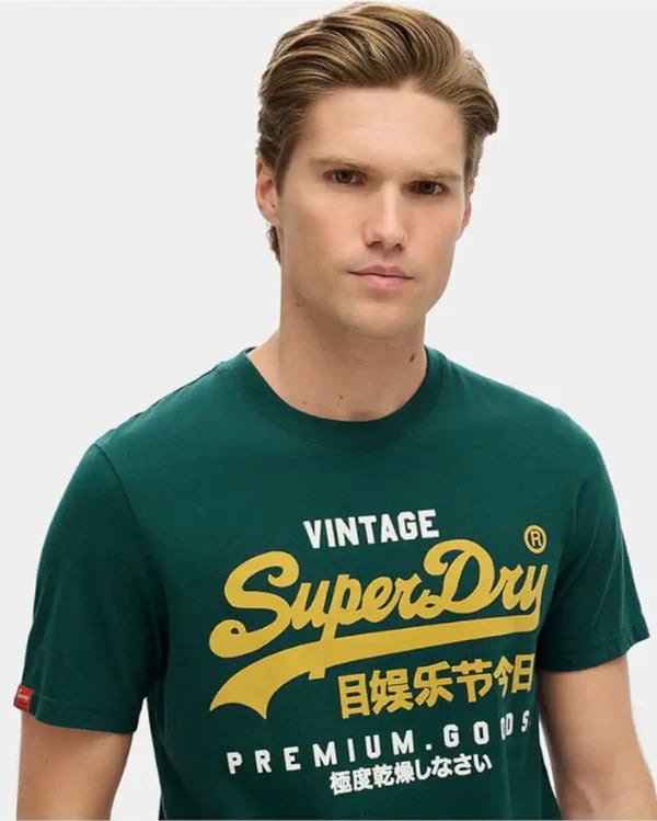 Superdry Duo Vintage Logo T Shirt