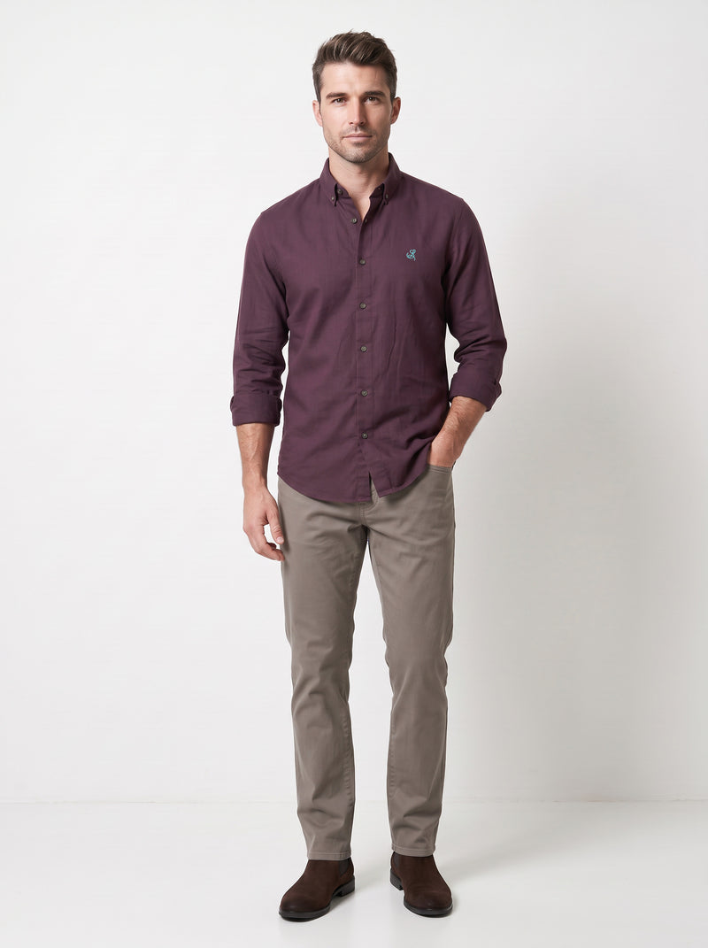 Salt & Lime Wolf Casual Shirt
