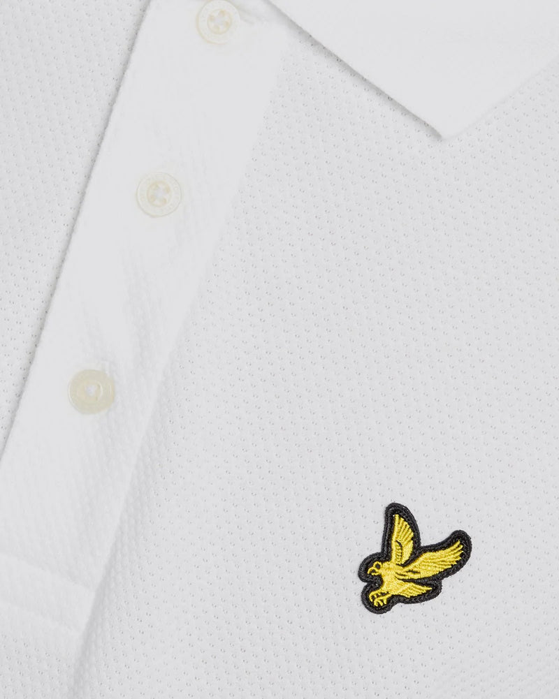 Lyle & Scott Popcorn Jacquard Polo