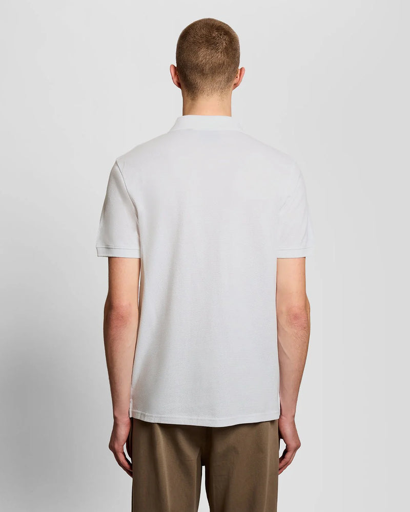 Lyle & Scott Popcorn Jacquard Polo