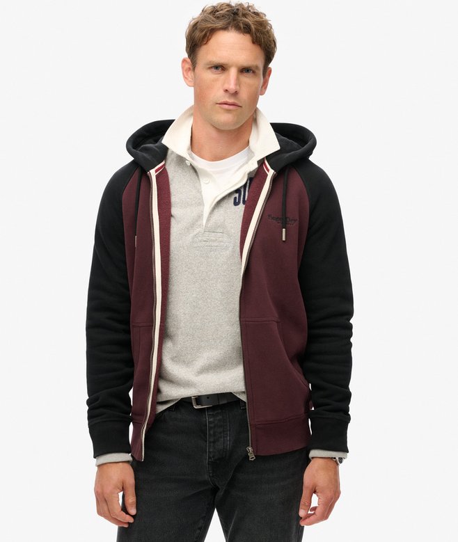 Superdry Essential Baseball Zip Hood