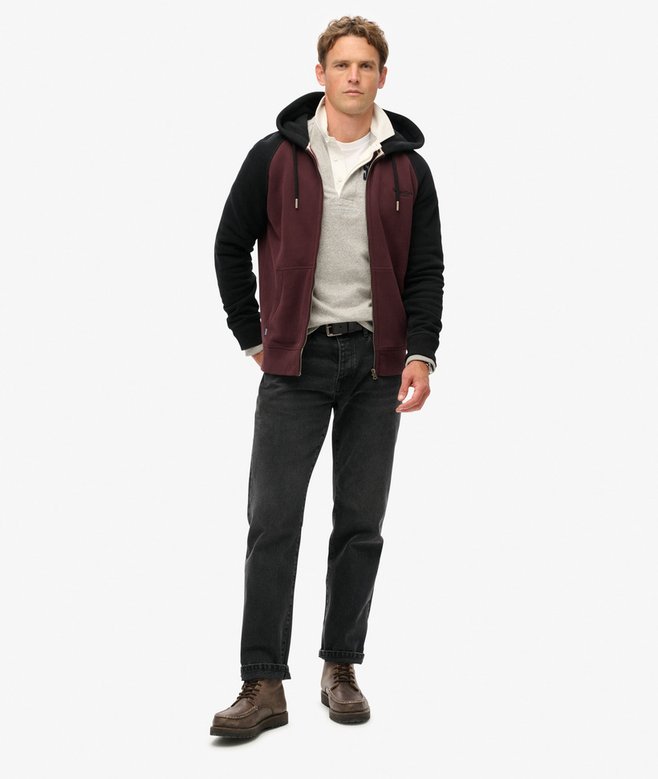 Superdry Essential Baseball Zip Hood