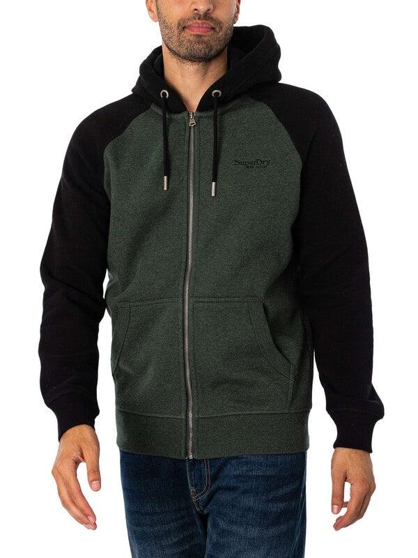 Superdry Essential Baseball Zip Hood