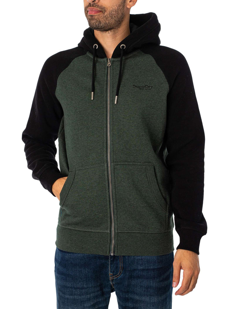 Superdry Essential Baseball Zip Hood