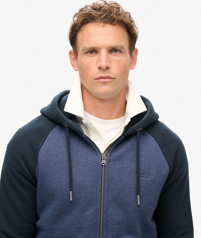 Superdry Essential Baseball Zip Hood