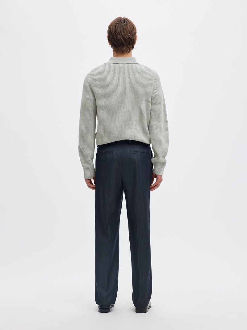 Selected Homme Polo Camp Knit