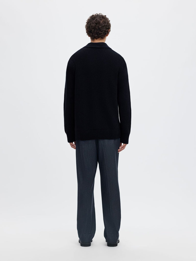 Selected Homme Polo Camp Knit
