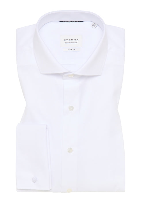 Eterna Slim Fit Double Cuff Formal Shirt