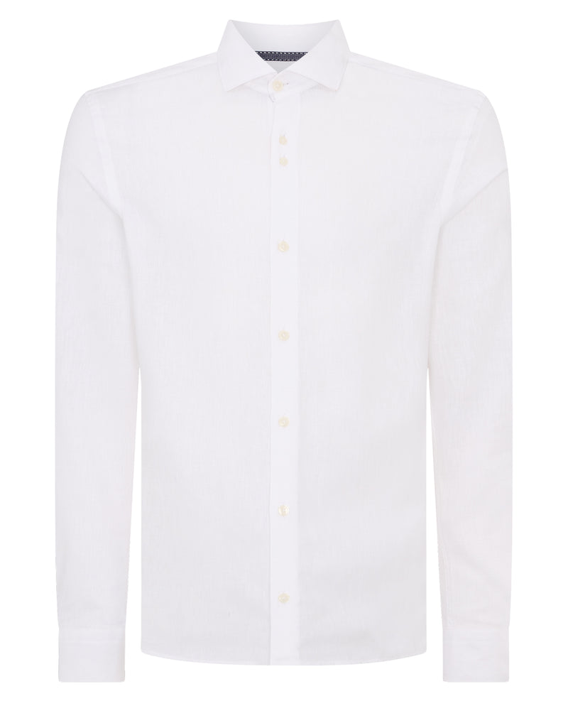 Remus Tapered Linen Formal Shirt