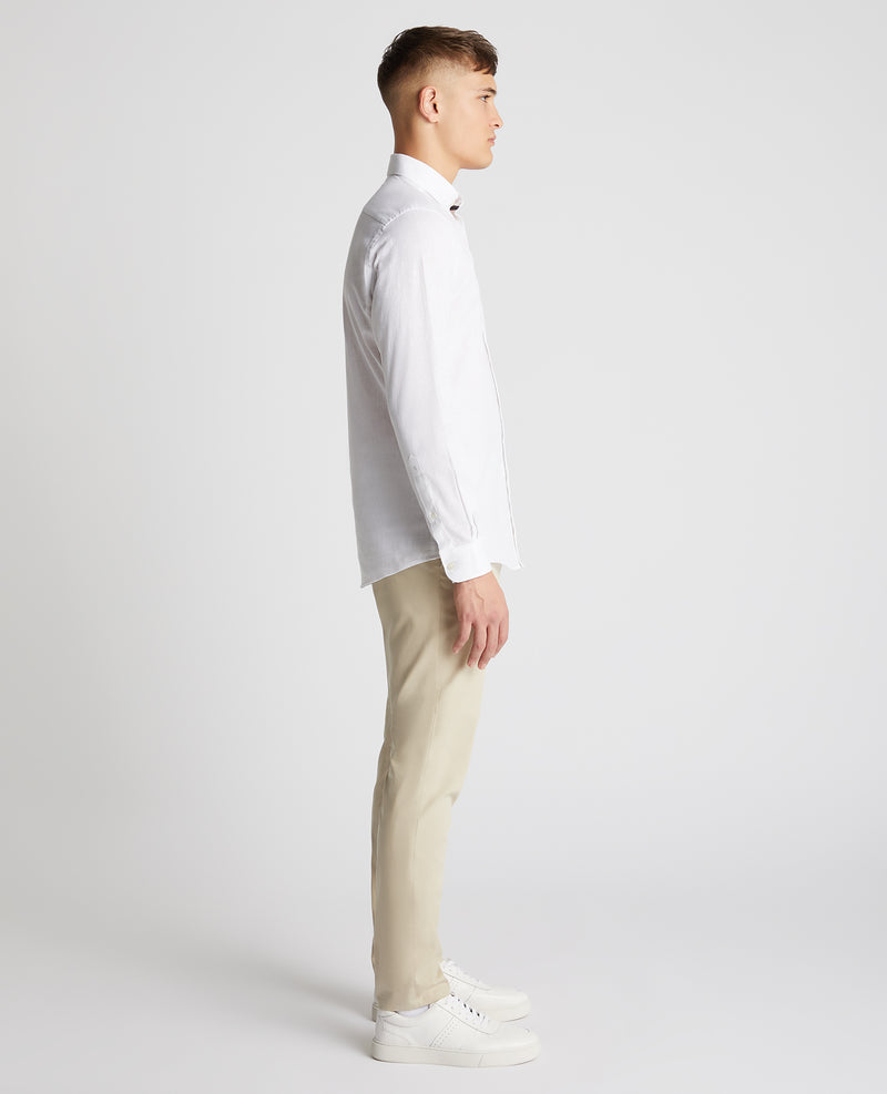 Remus Tapered Linen Formal Shirt