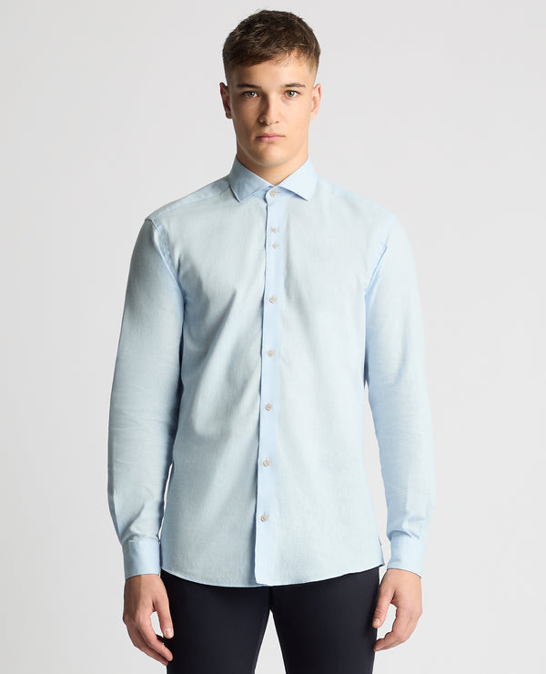 Remus Tapered Linen Formal Shirt