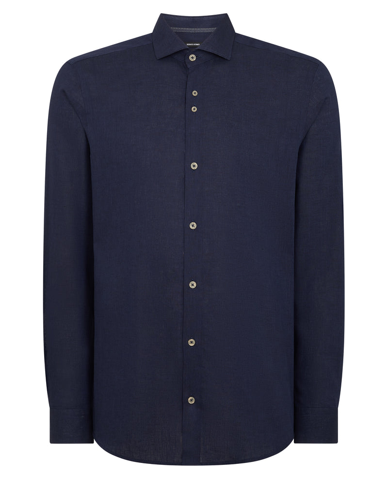 Remus Tapered Linen Formal Shirt