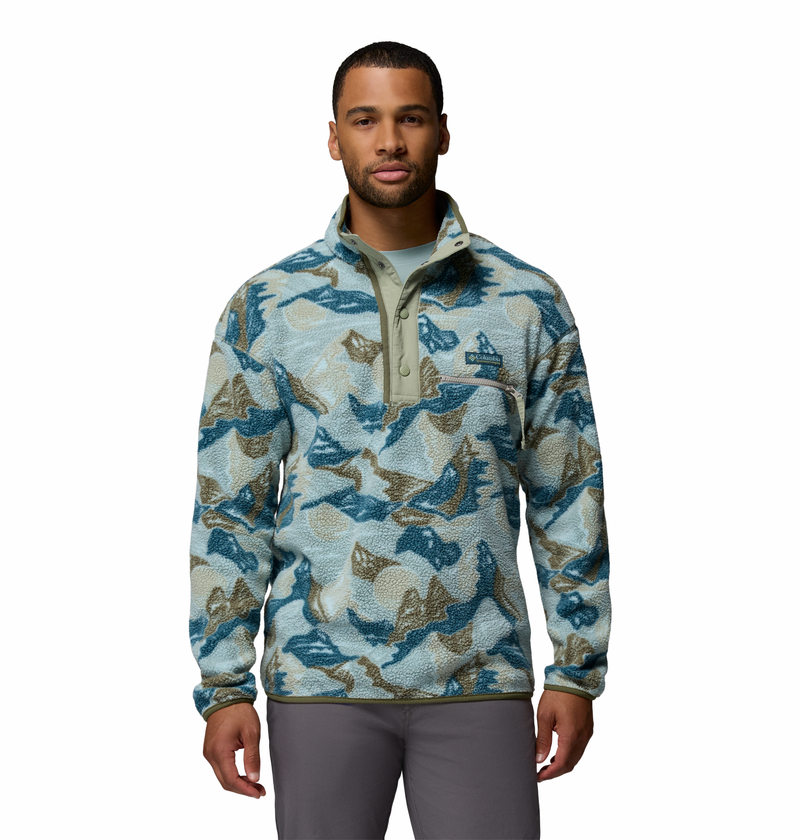 Columbia Helvetia II Printed Half Snap Fleece