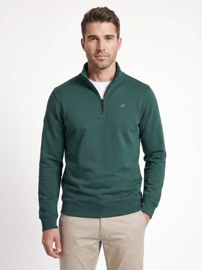 Salt & Lime Coast 1/4 Zip Sweat