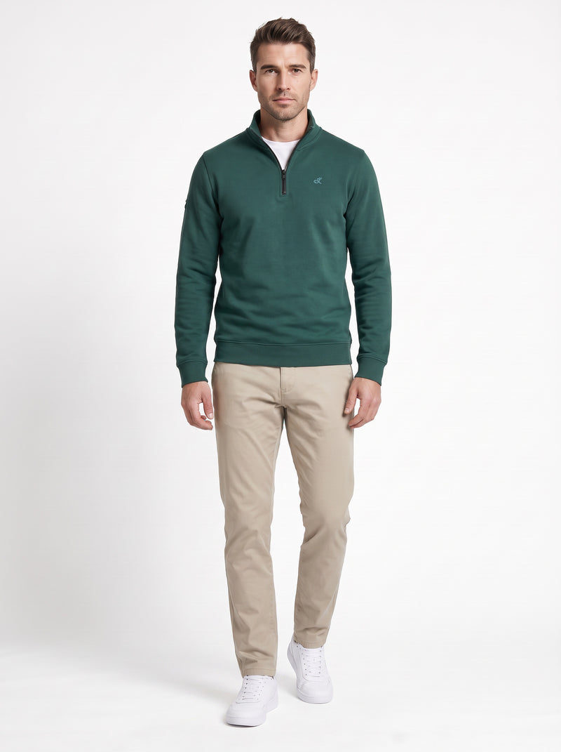 Salt & Lime Coast 1/4 Zip Sweat