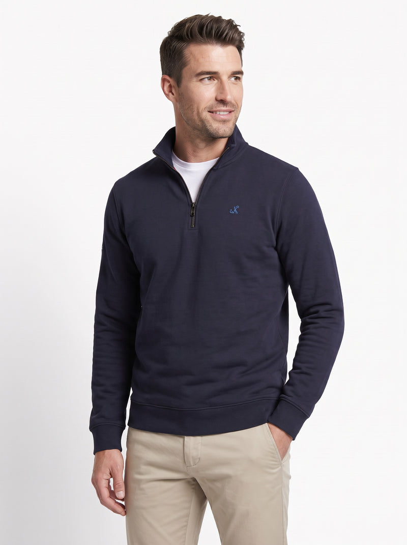 Salt & Lime Coast 1/4 Zip Sweat