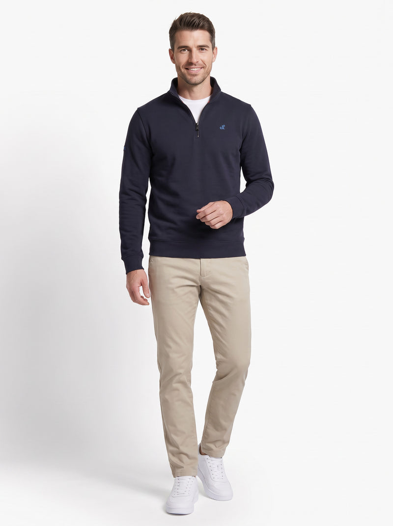 Salt & Lime Coast 1/4 Zip Sweat