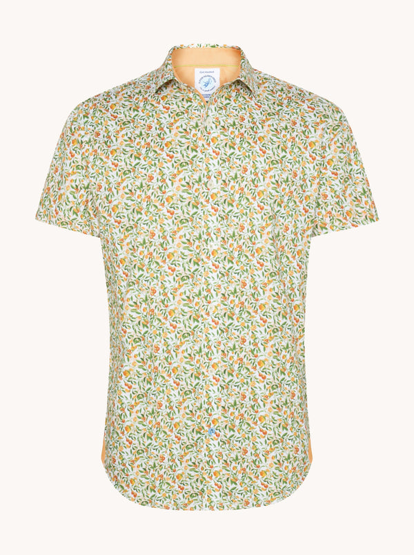A Fish Named Fred Citrus Printed Shirt