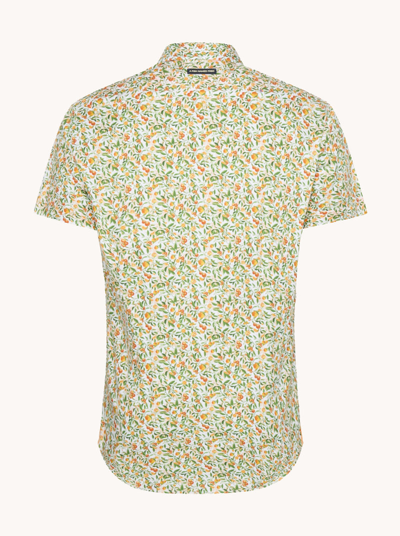 A Fish Named Fred Citrus Printed Shirt
