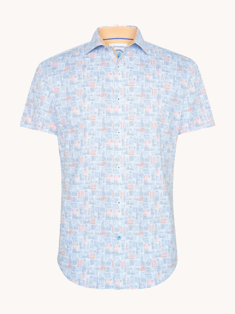 A Fish Named Fred Striped S/S Shirt