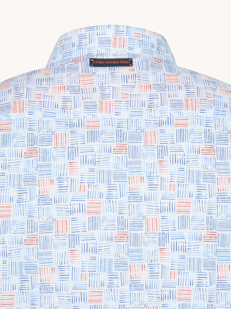 A Fish Named Fred Striped S/S Shirt