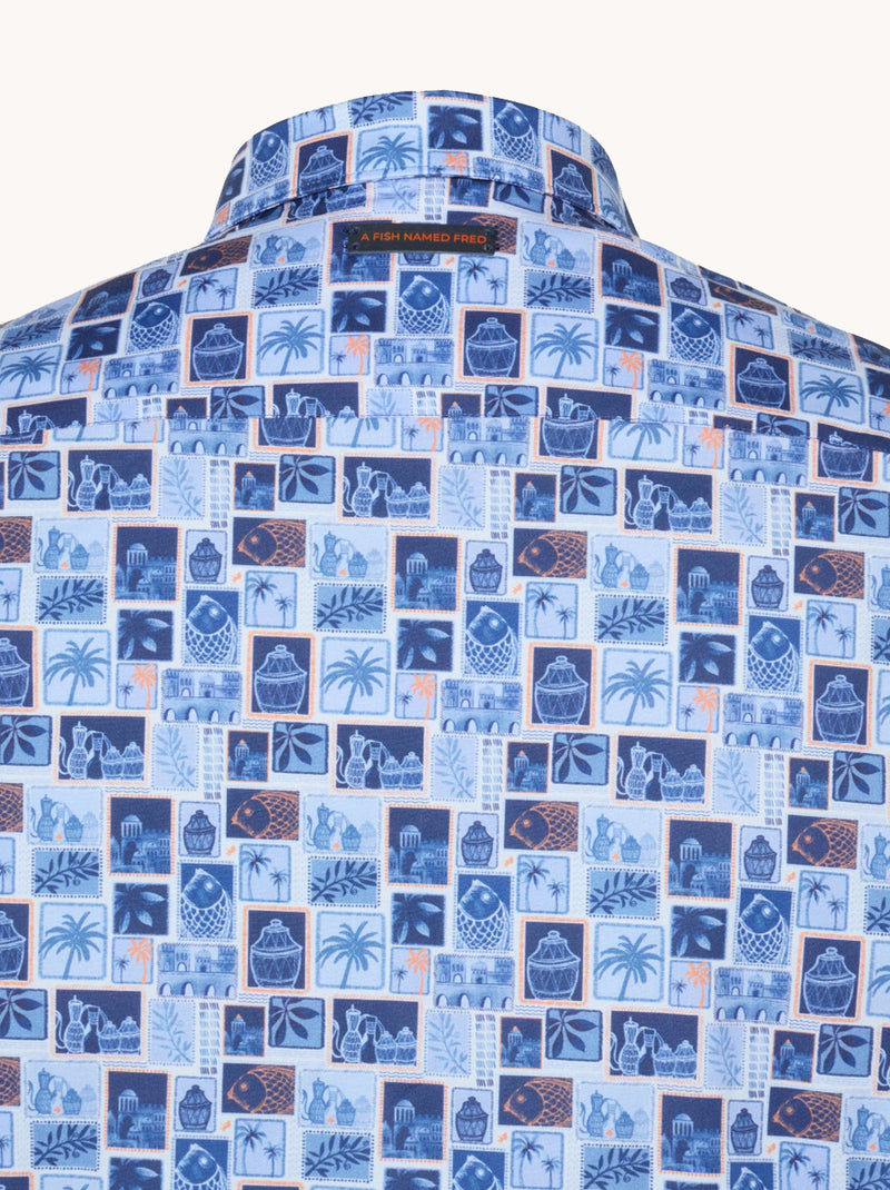 A Fish Named Fred Stamps Shirt