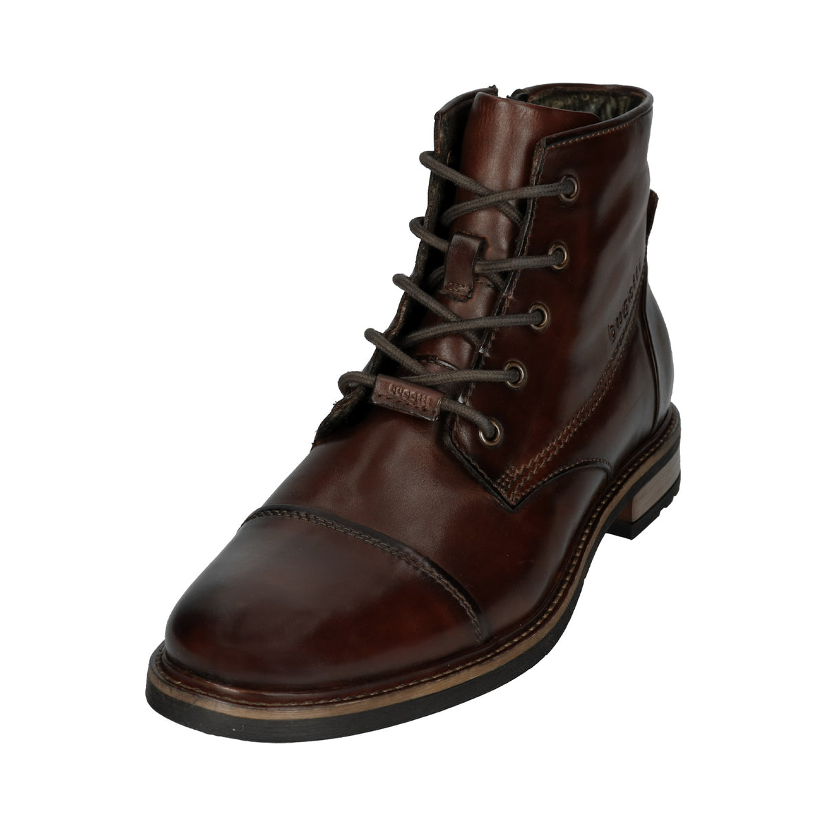 Bugatti marcello leather street boots online