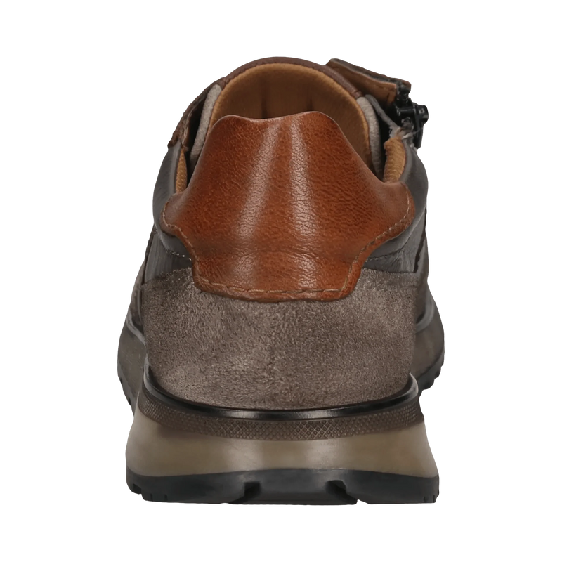 Bugatti Leather Zip Trainer