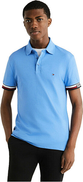 Tommy Hilfiger Monotype Flag Cuff Polo