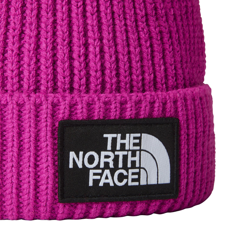 North Face Logo Box Cuff Beanie