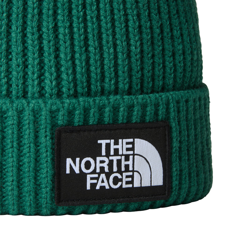 North Face Logo Box Cuff Beanie