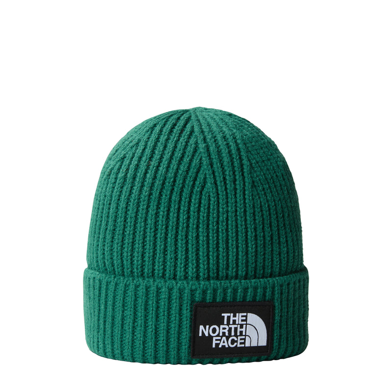 North Face Logo Box Cuff Beanie