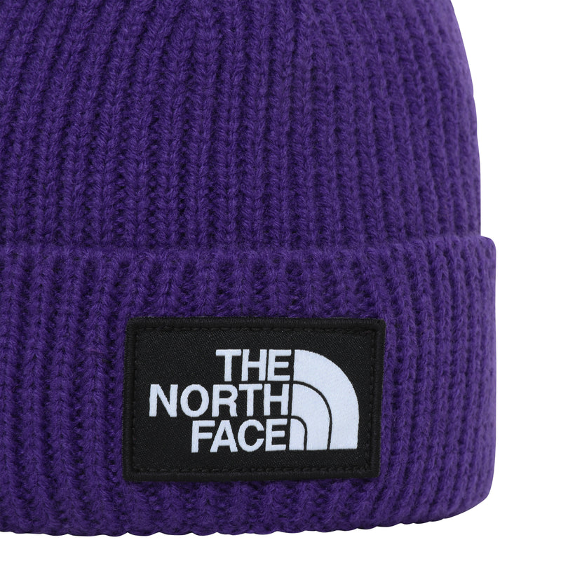 North Face Logo Box Cuff Beanie