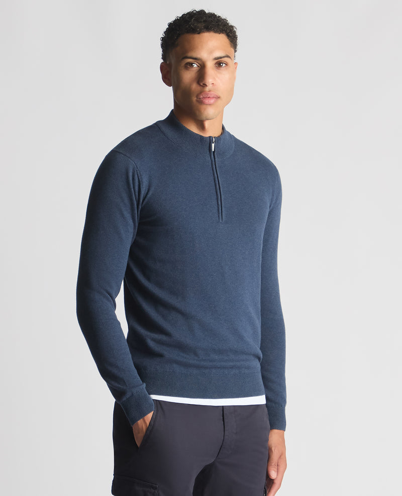 Remus Uomo Knitted 1/4 Zip