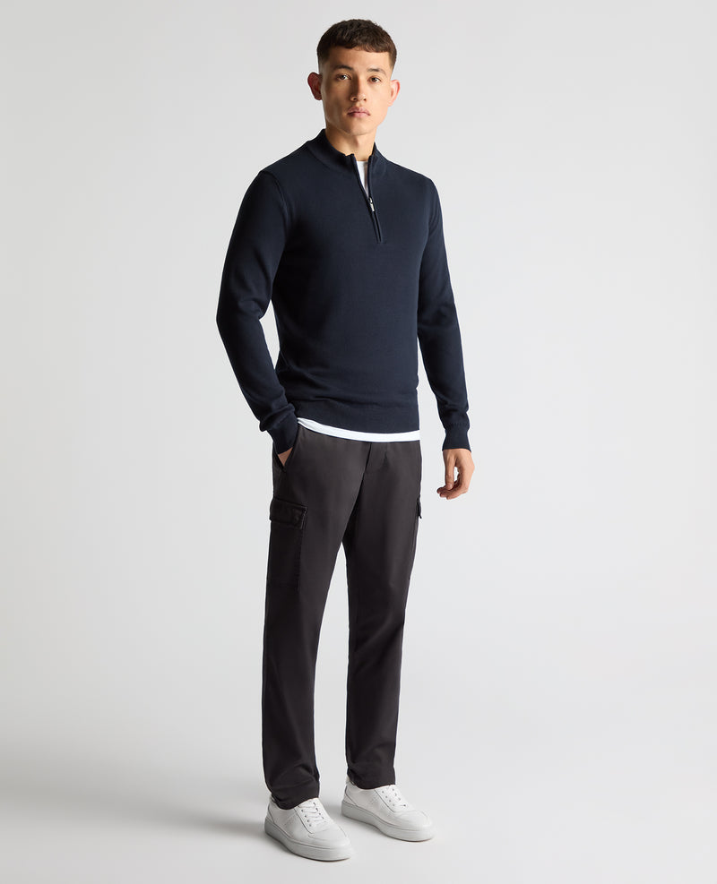 Remus Uomo 1/4 Zip Knit