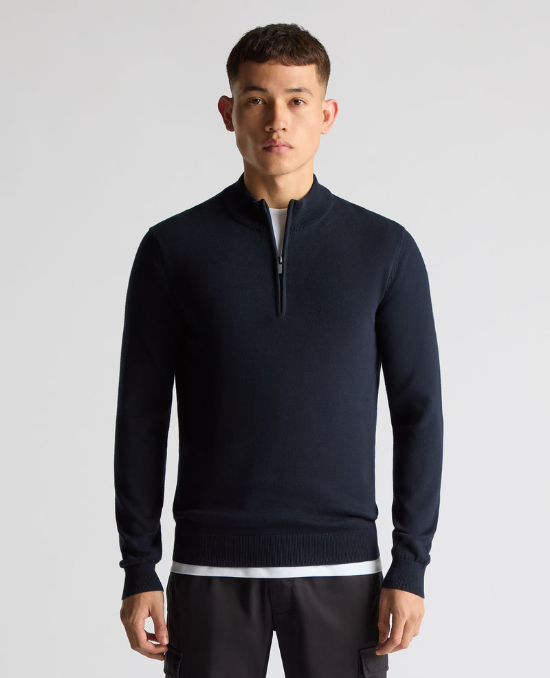 Remus Uomo 1/4 Zip Knit