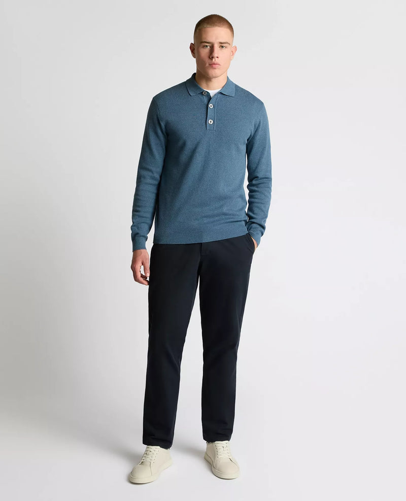 Remus Uomo L/S Knitted Polo