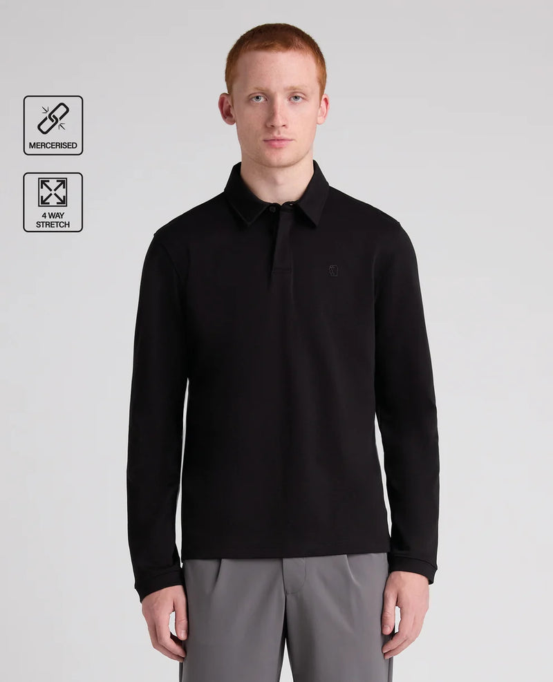 Remus Uomo Long Sleeve Polo