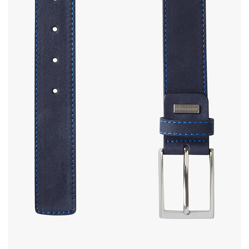 Profuomo Nubuck Stitch Belt